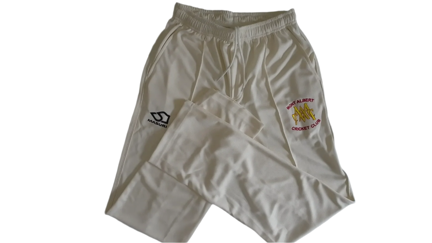 Mont's Season 24/25 Men's White/Cream Playing Pants