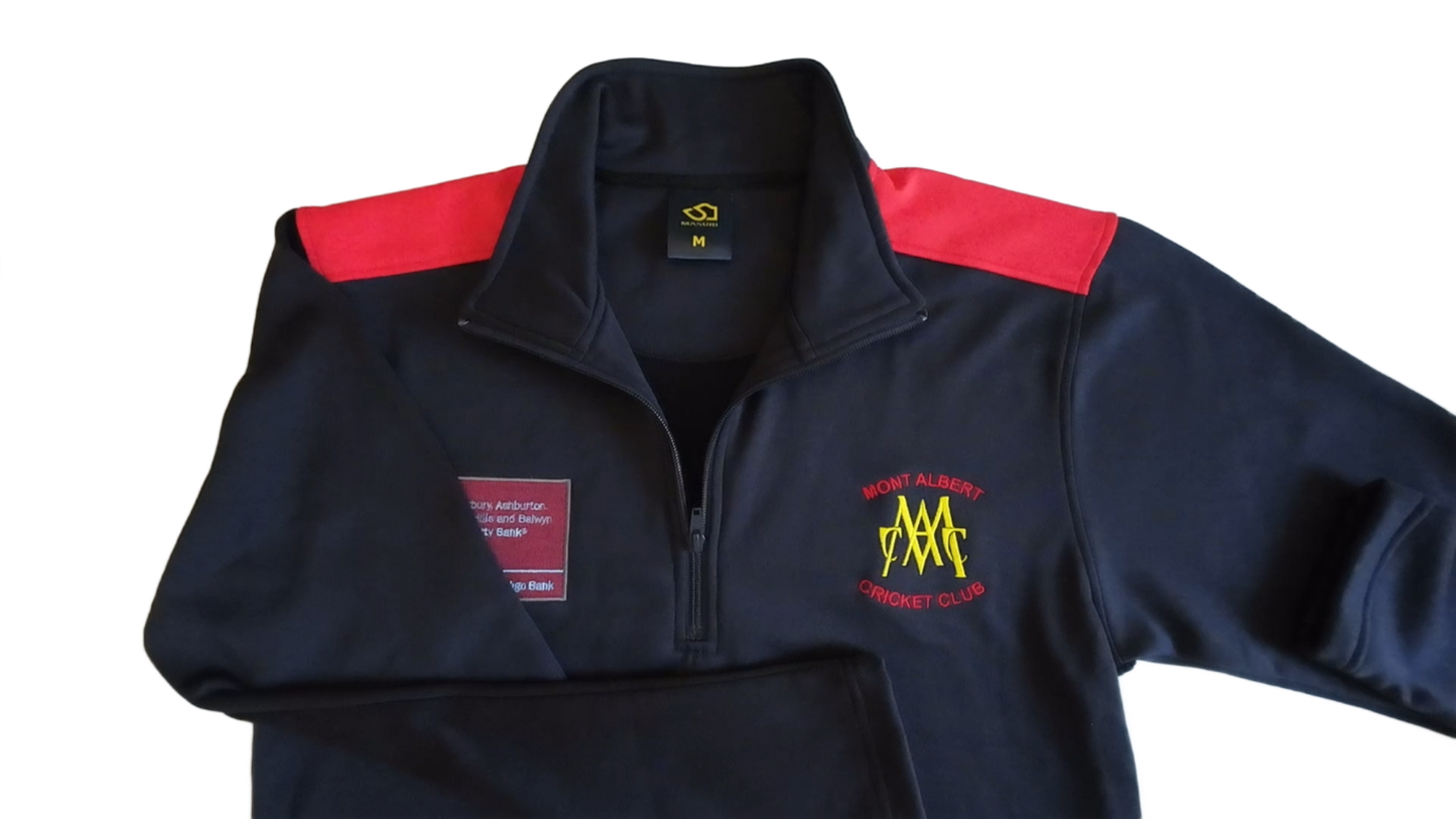 Mens 1/4 Zip Tech Fleece Masuri DI-06753